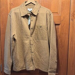 Goodfellow & Co Tan Lightweight Shirt Jacket
